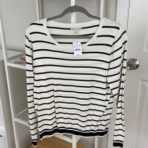 NEW jcrew stripe sweater